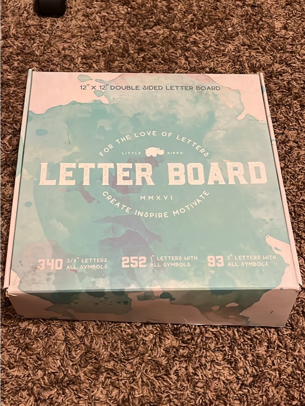 Letter Board - Double-Sided Wall Sign